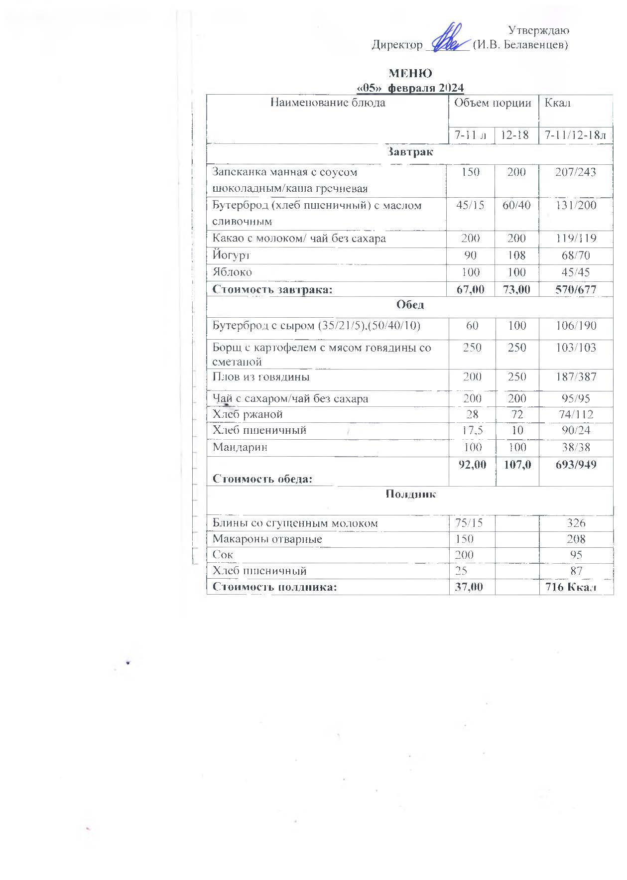 меню 05.02.24.